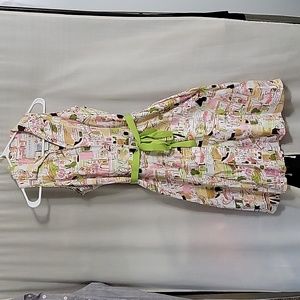Italian inspired sundress with ribbon belt. 8P